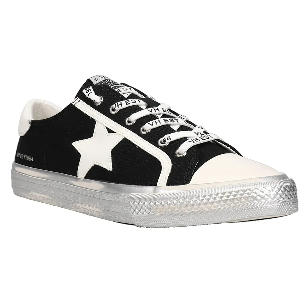 Alive Metallic Lace Up Sneakers