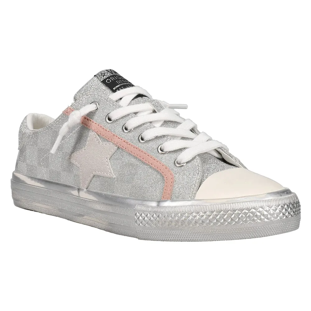 Alive Metallic Slip On Sneakers