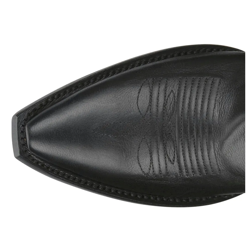 Areli 9 Inch Embroidered Snip Toe Cowboy Boots