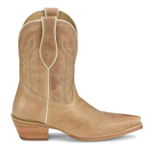 Areli 9 Inch Embroidered Snip Toe Cowboy Boots