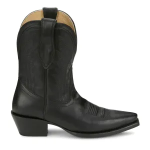 Areli 9 Inch Embroidered Snip Toe Cowboy Boots