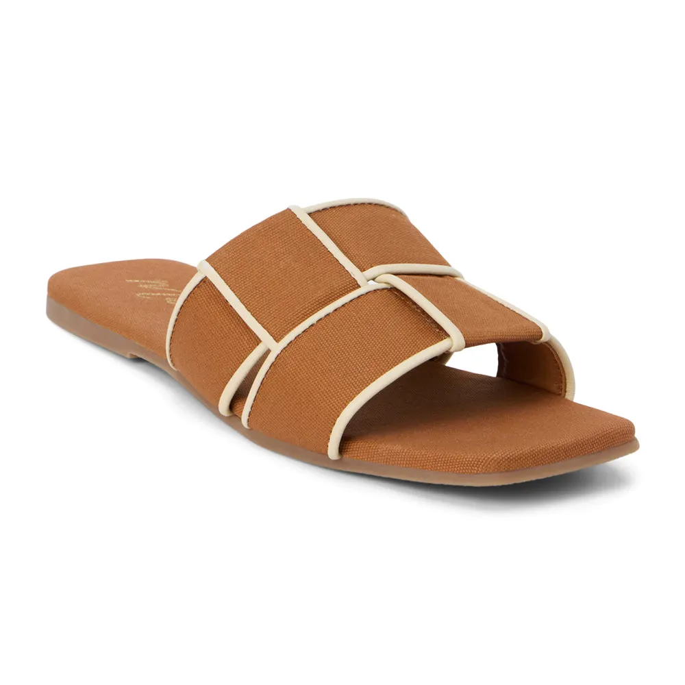 Biscayne Slide Flat Sandals