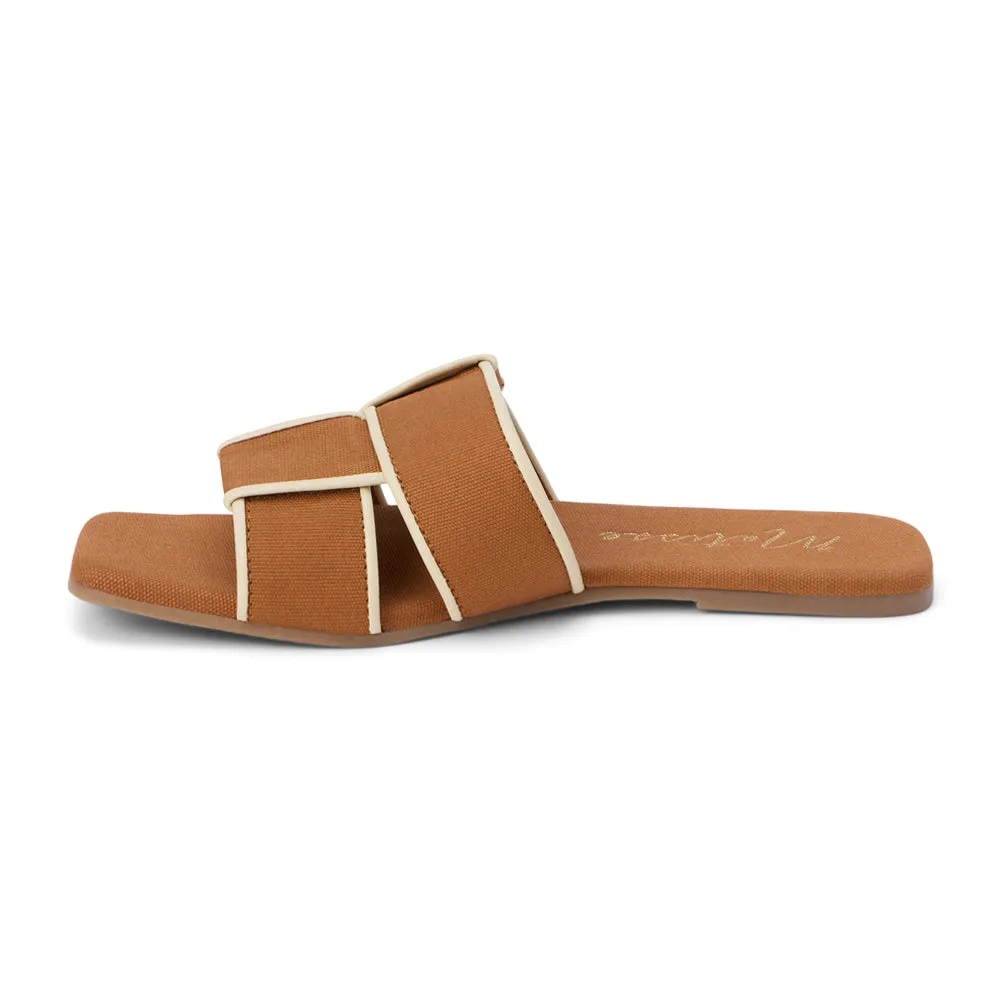 Biscayne Slide Flat Sandals