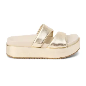 Blaine Metallic Platform Sandals