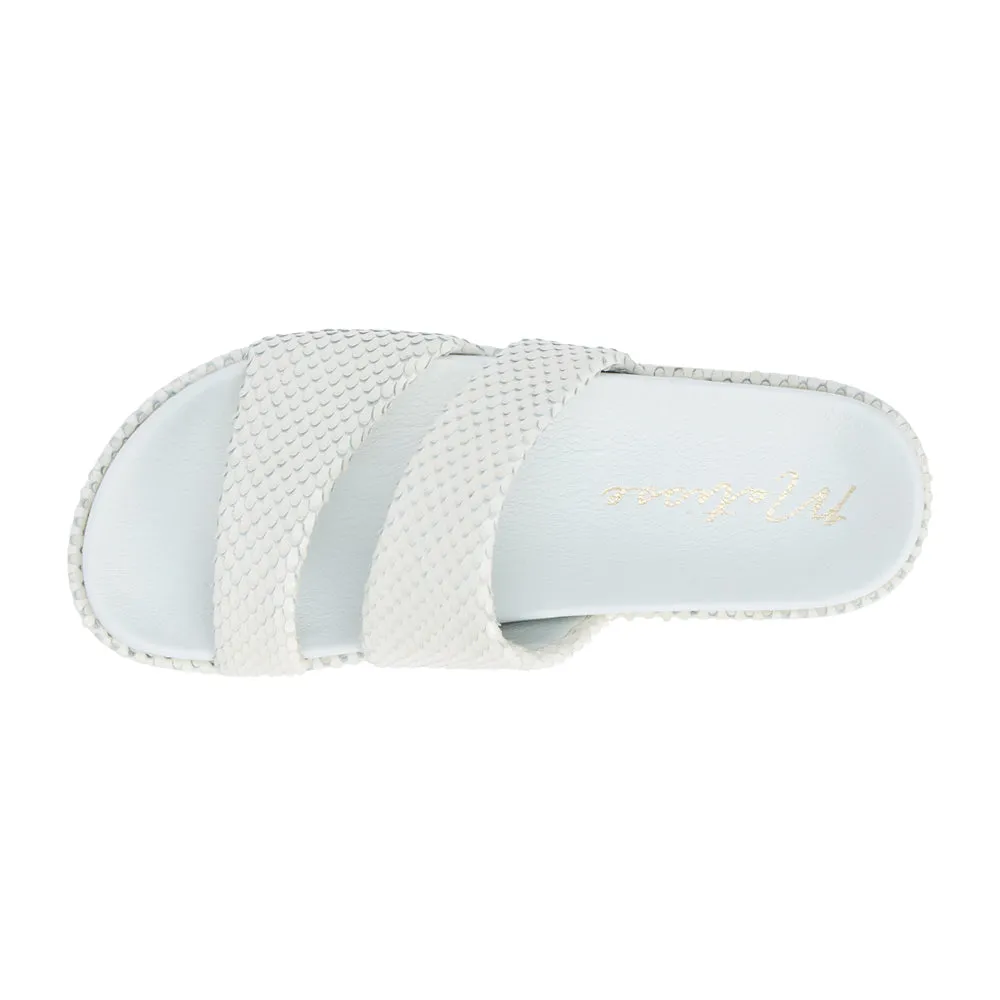 Blaine Snake Print Platform Sandals