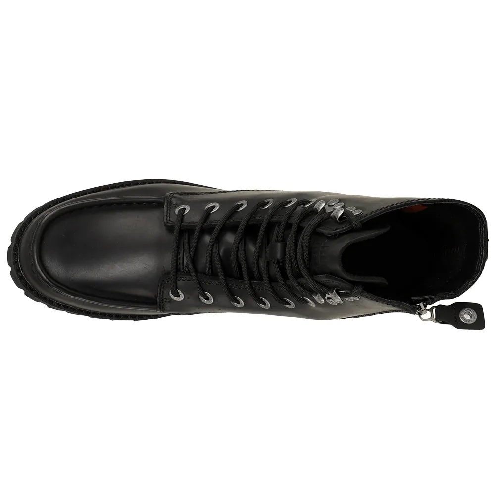 Brentmoore Round Toe Motorcycle Boots