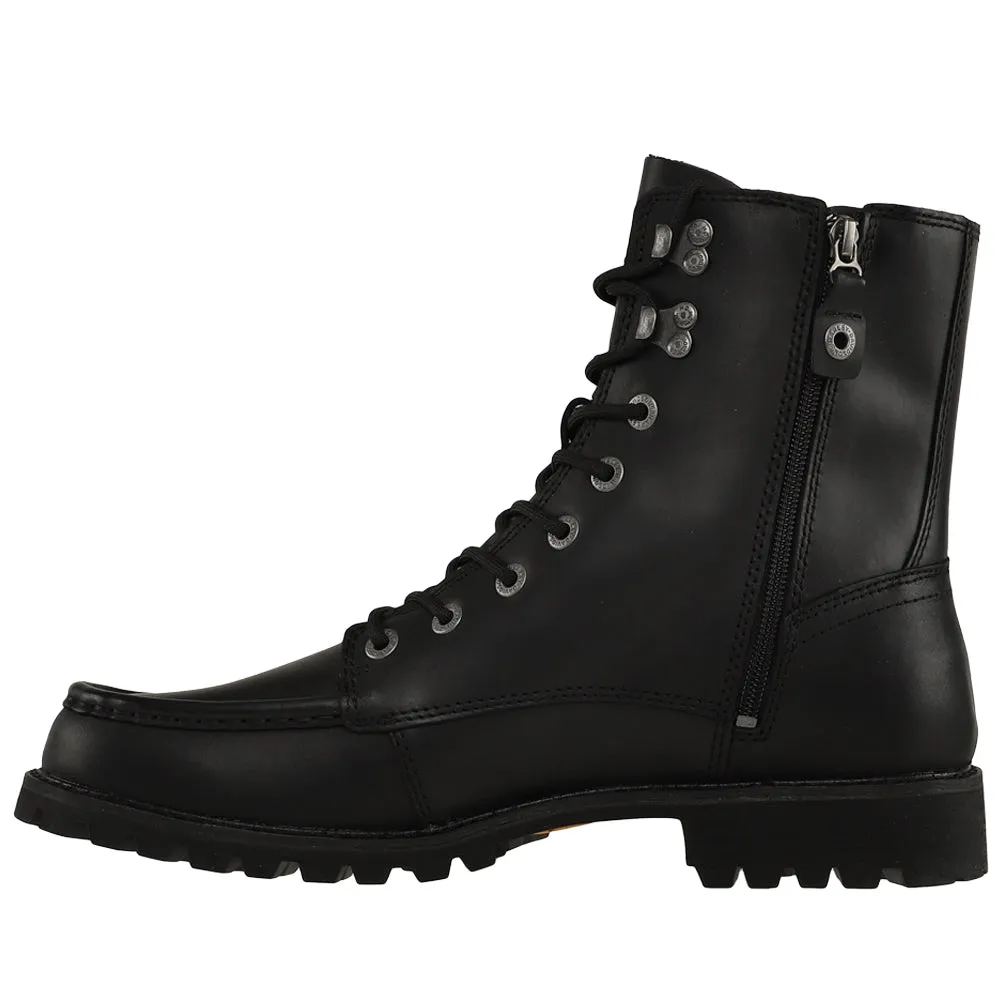 Brentmoore Round Toe Motorcycle Boots