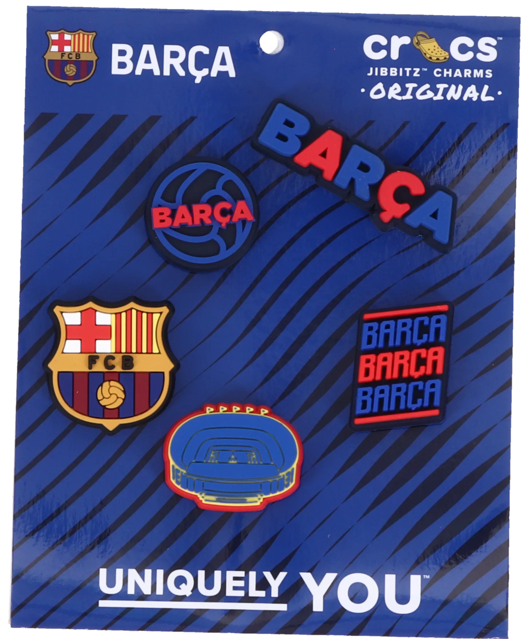 Jibbitz Barcelona FC 5-Pack