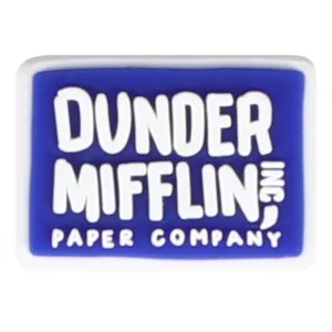 Jibbitz The Office Dunder Mifflin Logo