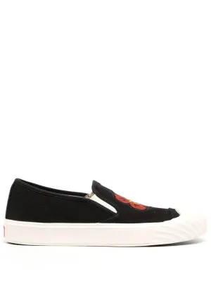 'SCHOOL' SLIP-ON SNEAKERS
