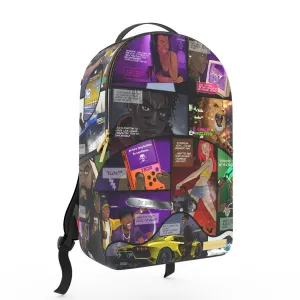 Sprayground Soulja Boy Limited Edition Comic Shark Backpack B4965