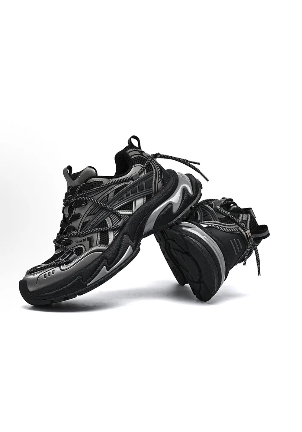 TRUMPPIPEFogcity Vintage Deconstructed Dad Shoes