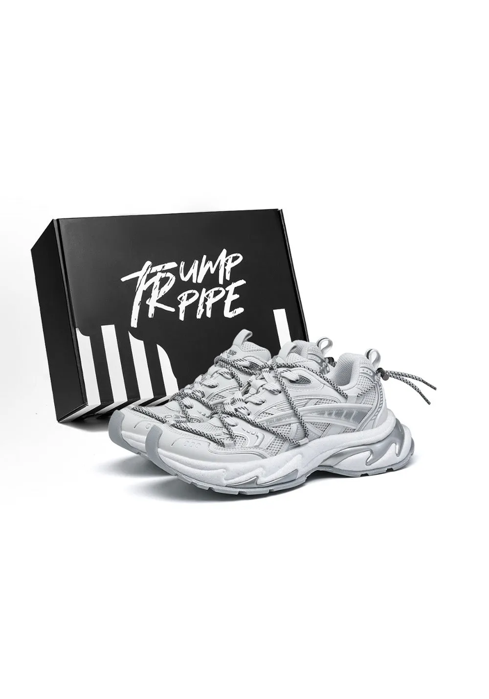 TRUMPPIPEFogcity Vintage Deconstructed Dad Shoes