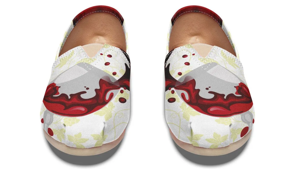Wine Spill Casual Shoes