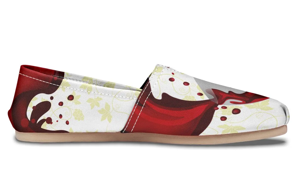 Wine Spill Casual Shoes