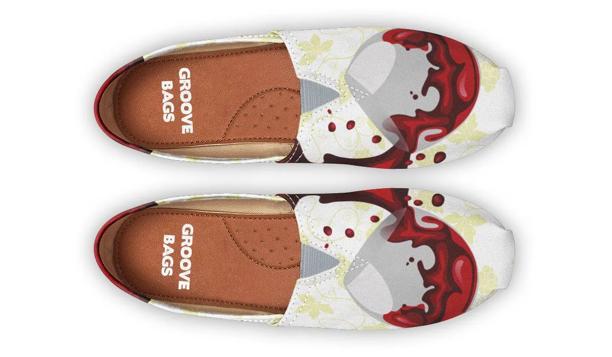 Wine Spill Casual Shoes