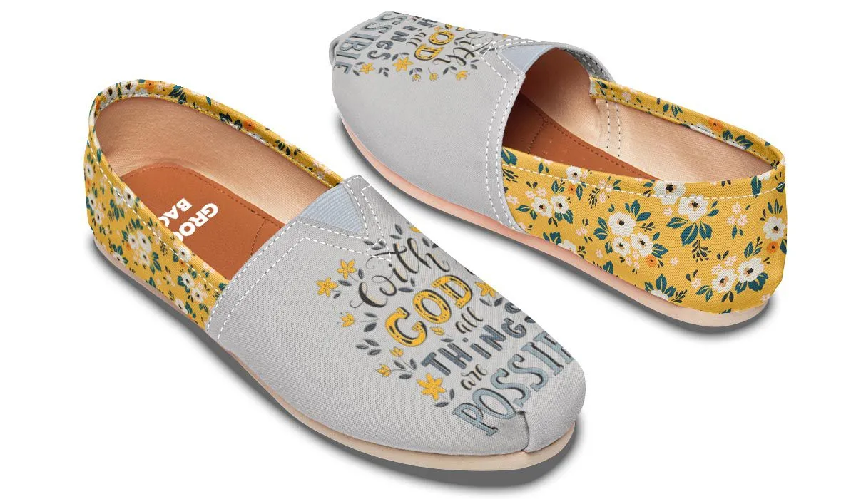 With God Casual Shoes