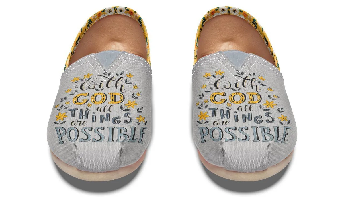 With God Casual Shoes