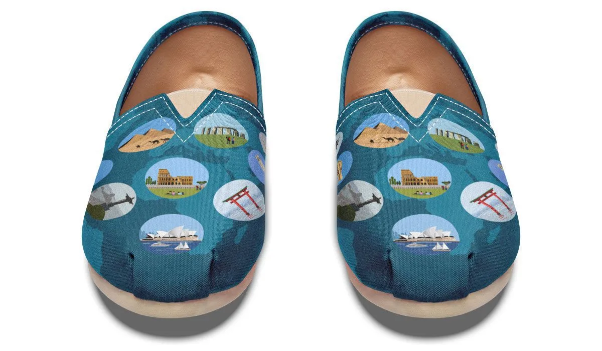 World History Casual Shoes