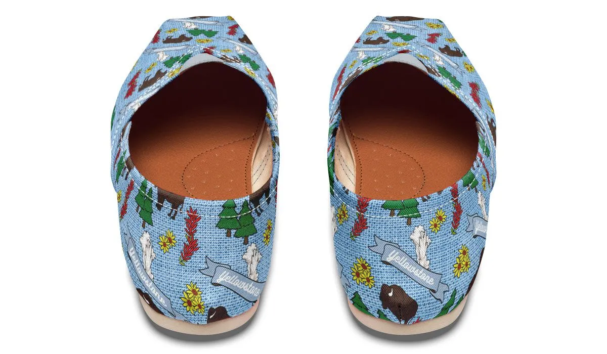 Yellowstone Pattern Casual Shoes